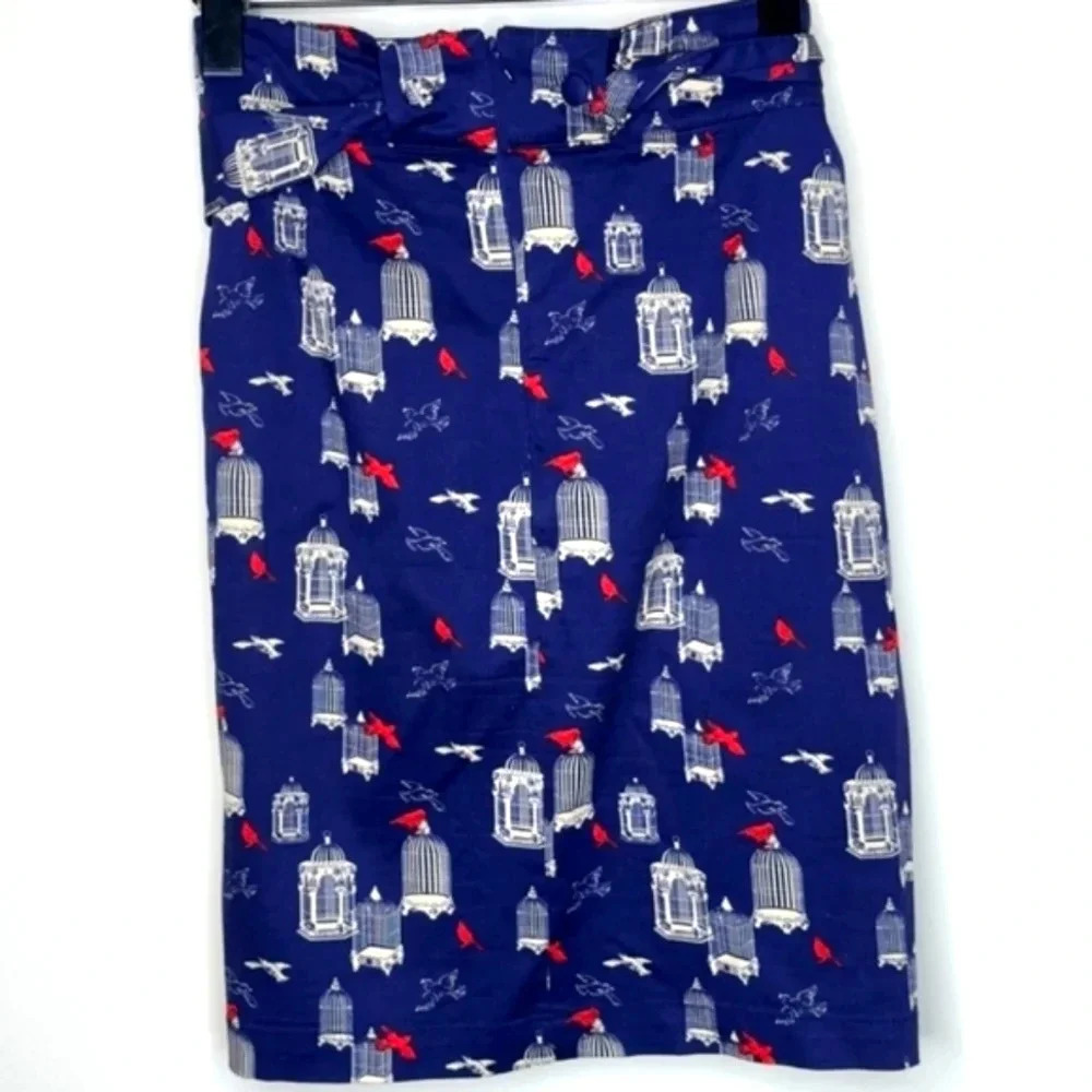 Modcloth+ Tulle VintageEARLY BIRD TULLE RETRO 60S VINTAGE PENCIL SKIRT SzXL - Picture 5 of 15